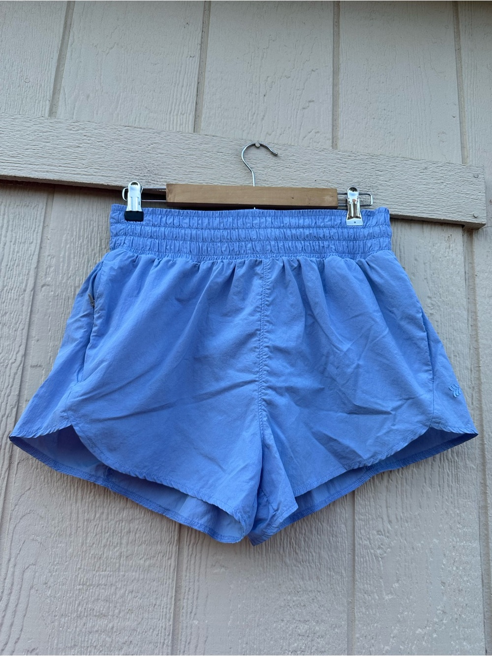 all in motion Light Blue Women's Athletic Shorts with Elastic Waist
